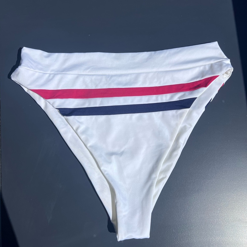 L*Space White Bikini Bottom